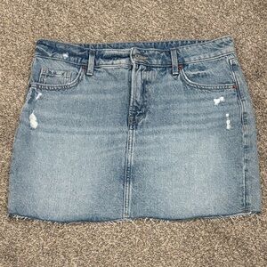 Denim Mini Skirt - Old Navy size 12